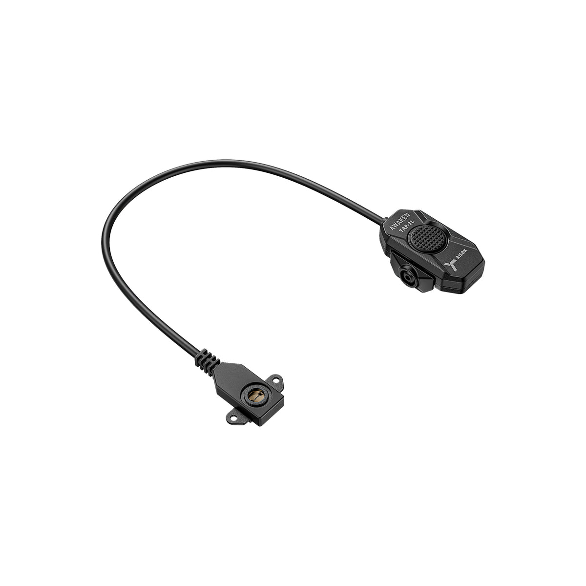 AISEK TAP-7L remote pressure switch with cable and connector on white background